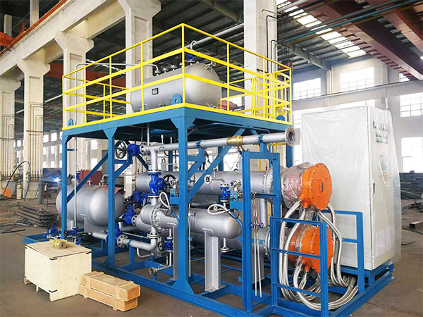 Domestic Project -electrical heating heat carrier boiler